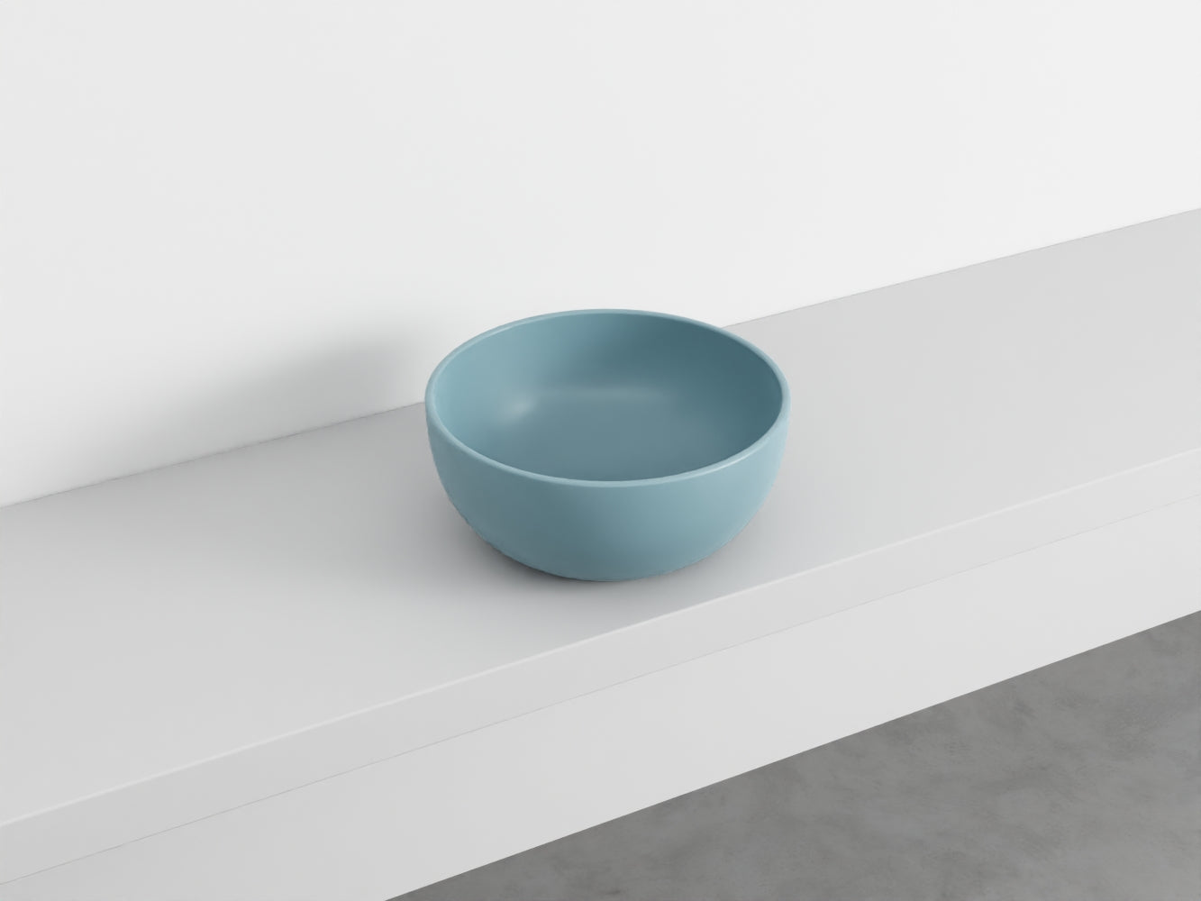 # LAVABO da APPOGGIO SHUI Ø40 - CIELO lavandino a bacinella in ceramica per bagno