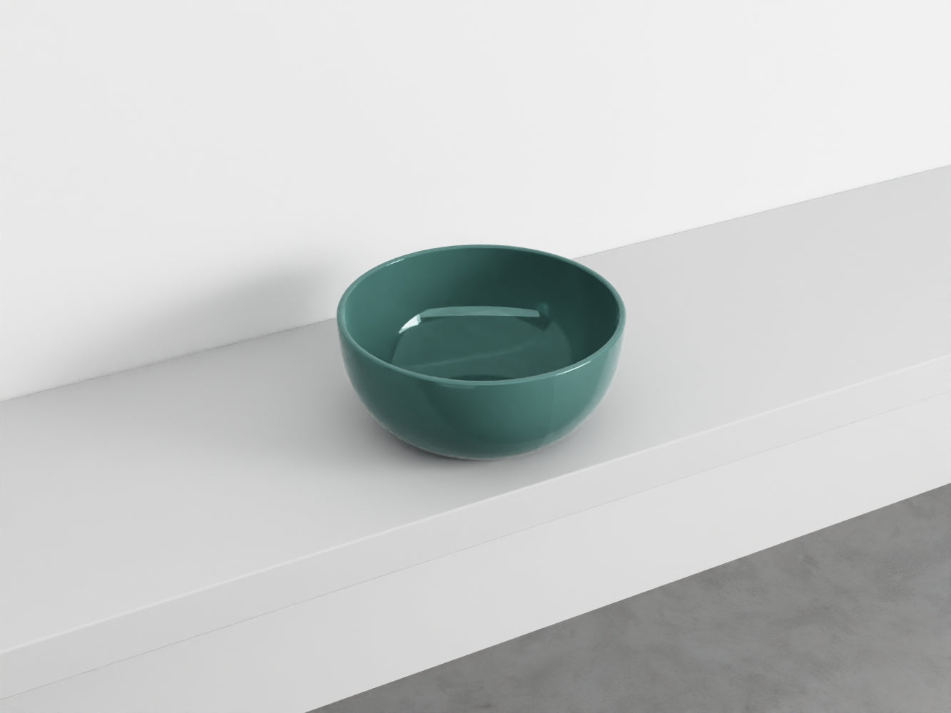 # LAVABO da APPOGGIO SHUI Ø40 - CIELO lavandino a bacinella in ceramica per bagno