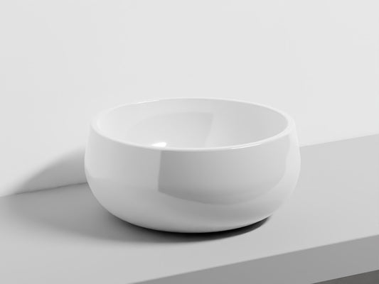 # LAVABO LES PETITES BACINELLA TINO - CIELO lavandino da appoggio per bagno made in Italy