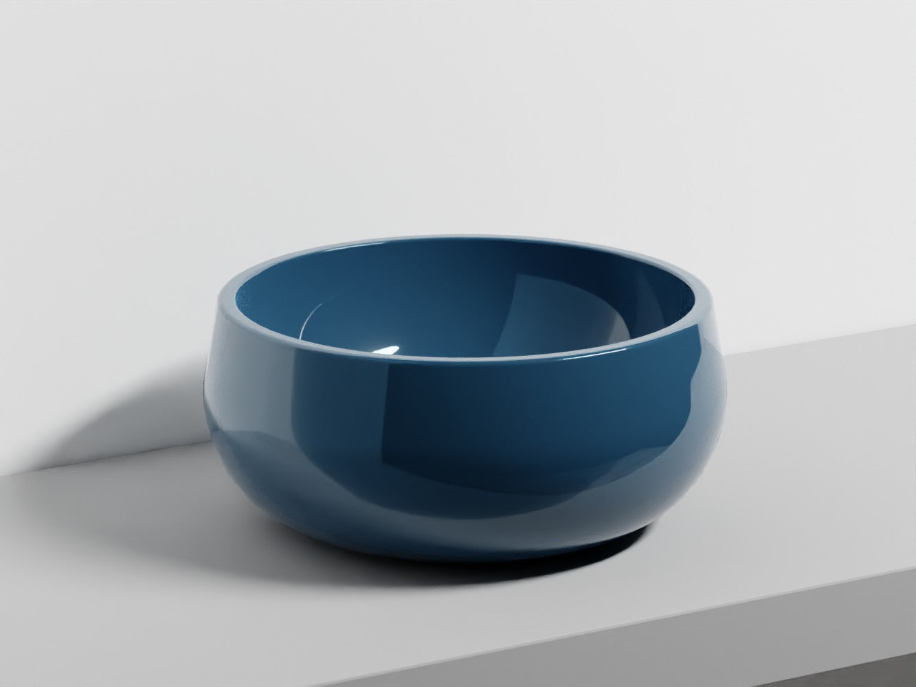 # LAVABO LES PETITES BACINELLA TINO - CIELO lavandino da appoggio per bagno made in Italy