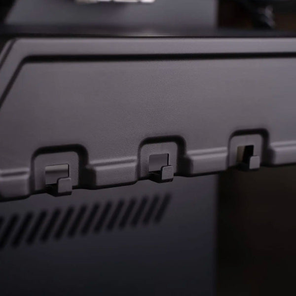 Barbecue con carrello METROPOLITAN 3 fuochi - IL BRACERE ghisa a V, fornello infrarossi, acciaio inox e LED, 18,5 kW di potenza, coperchio extra alto