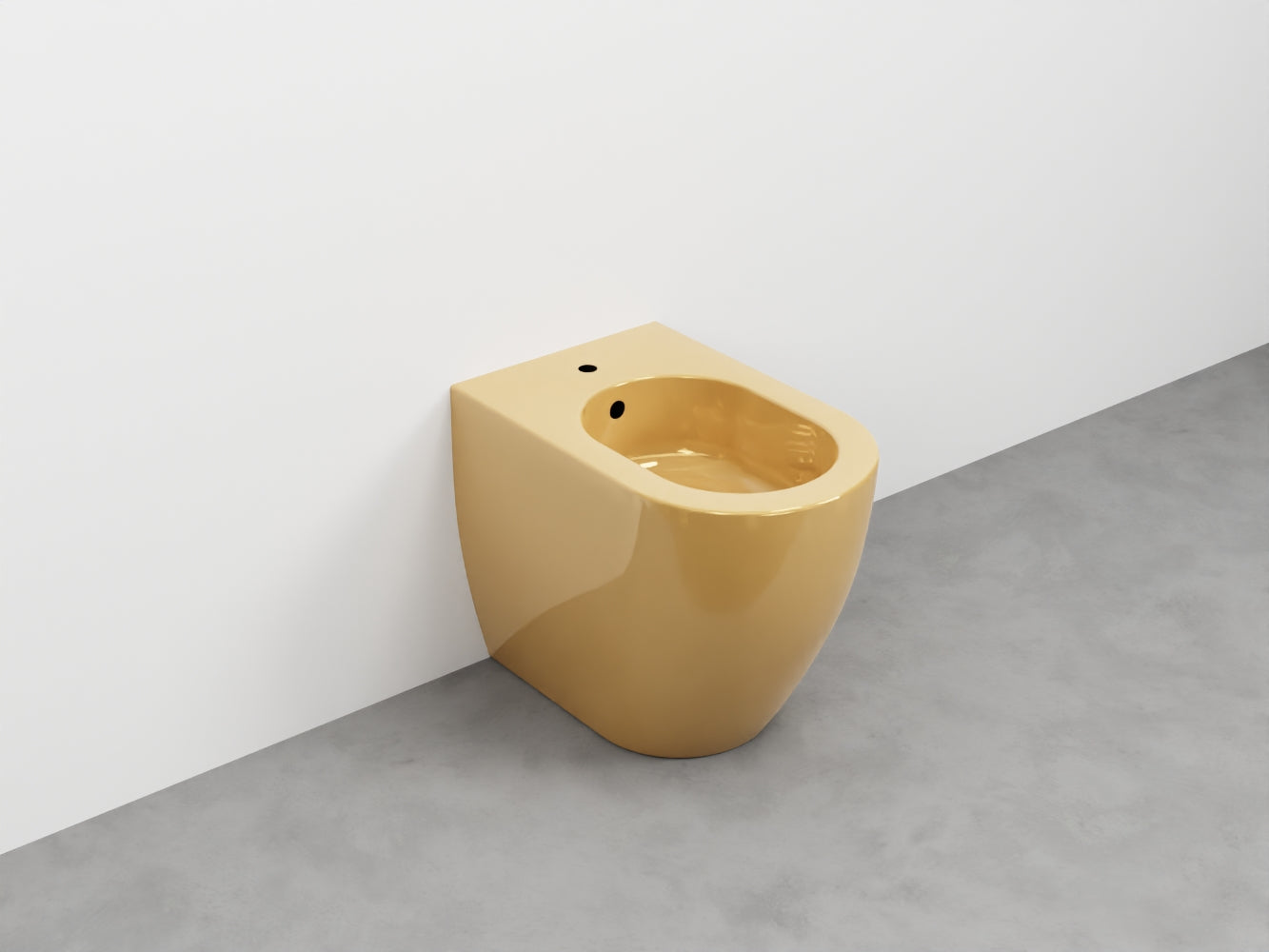 # BIDET A TERRA SMILE 53 in ceramica - CIELO sanitari bagno filo muro Made in Italy