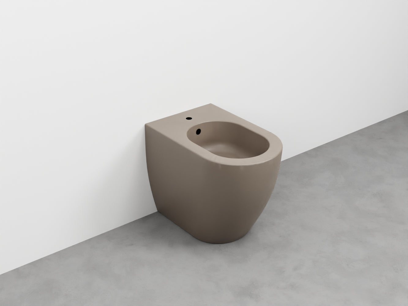 # BIDET A TERRA SMILE 53 in ceramica - CIELO sanitari bagno filo muro Made in Italy