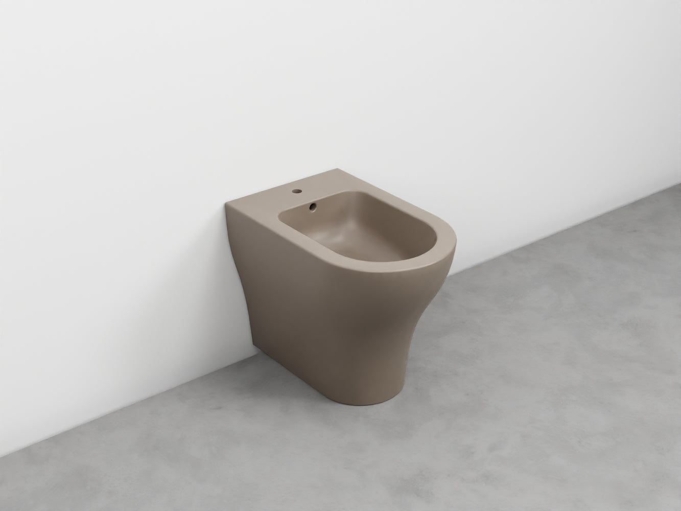 # BIDET A TERRA ENJOY 53 - CIELO sanitari in ceramica per bagno installazione a terra filomuro