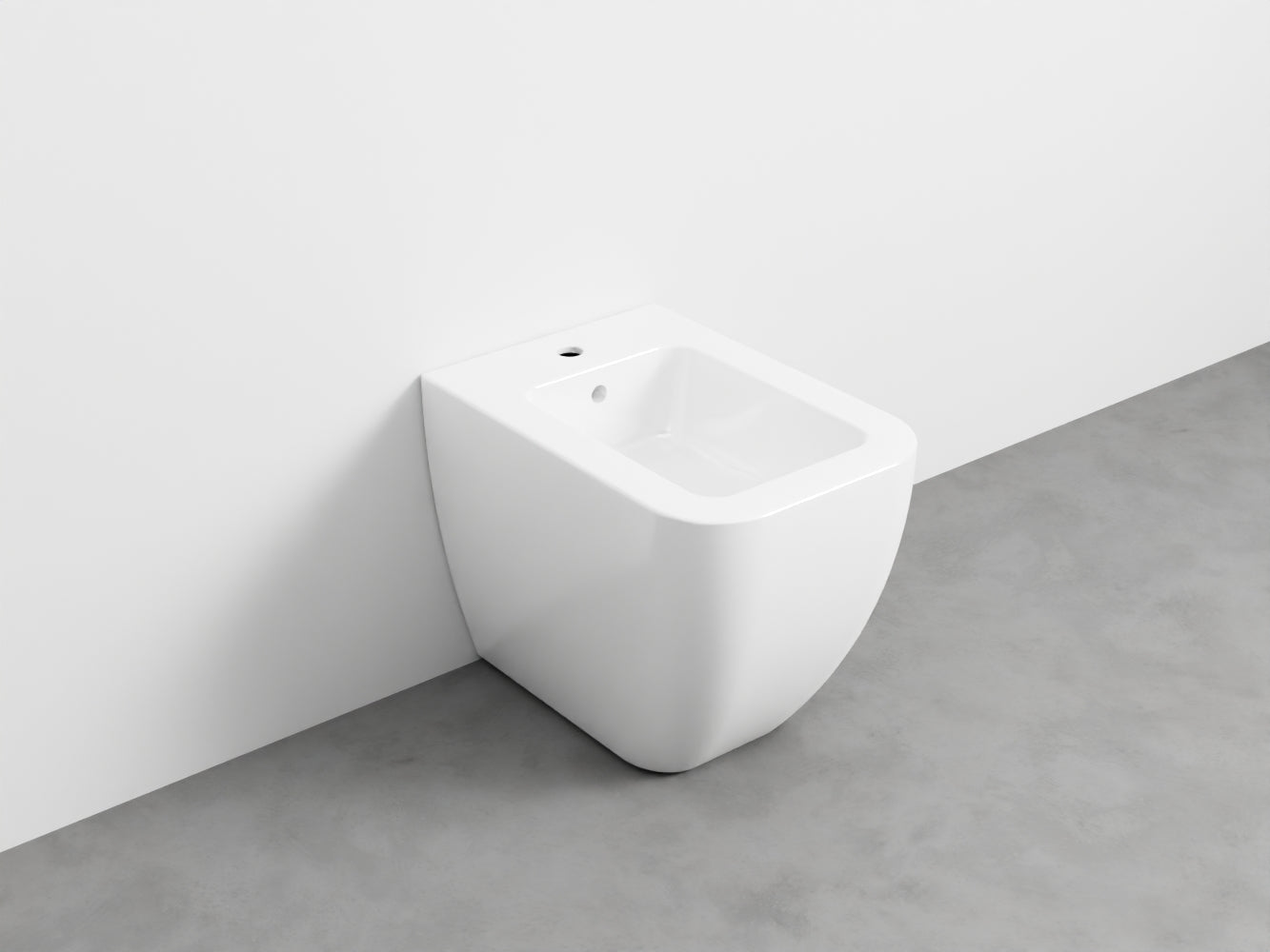 # BIDET A TERRA SHUI COMFORT - CIELO sanitari per bagno installazione a pavimento filo parete