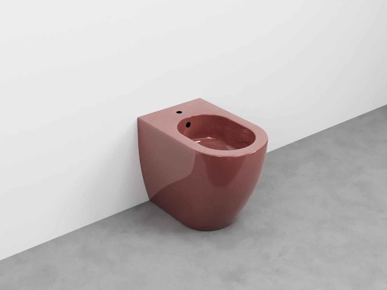 # BIDET A TERRA SMILE 53 in ceramica - CIELO sanitari bagno filo muro Made in Italy