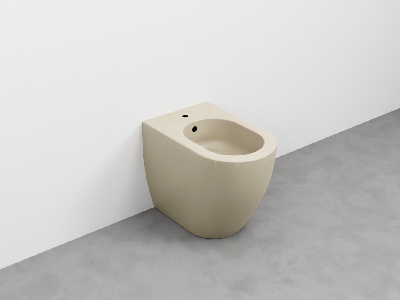 # BIDET A TERRA SMILE 53 in ceramica - CIELO sanitari bagno filo muro Made in Italy