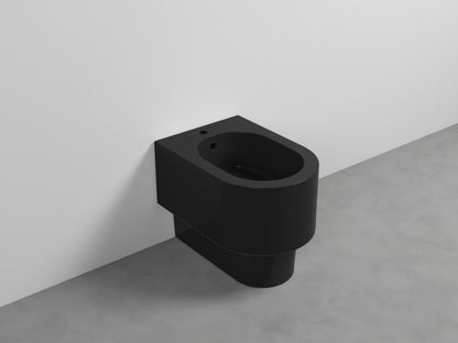 # BIDET A TERRA OTIS in ceramica filo muro monoforo - CIELO Le linee morbide lo rendono ideale per bagni moderni ed eleganti