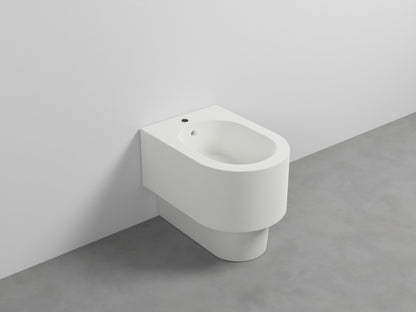 # BIDET A TERRA OTIS in ceramica filo muro monoforo - CIELO Le linee morbide lo rendono ideale per bagni moderni ed eleganti