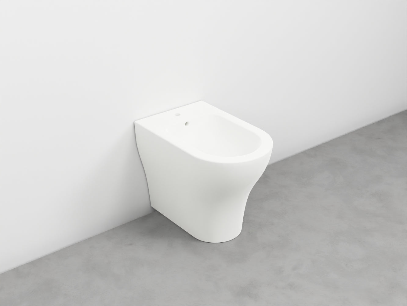 # BIDET A TERRA ENJOY 53 - CIELO sanitari in ceramica per bagno installazione a terra filomuro