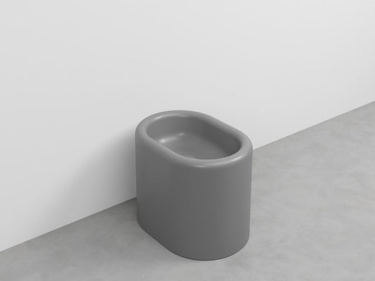 # BIDET A TERRA ITACA con ACCESSORIO A SINISTRA - CIELO in ceramica ideale per chi desidera un bagno elegante