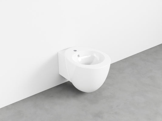 # BIDET SOSPESO LE GIARE - CIELO bagno dal design sinuoso e raffinato installazione sospesa