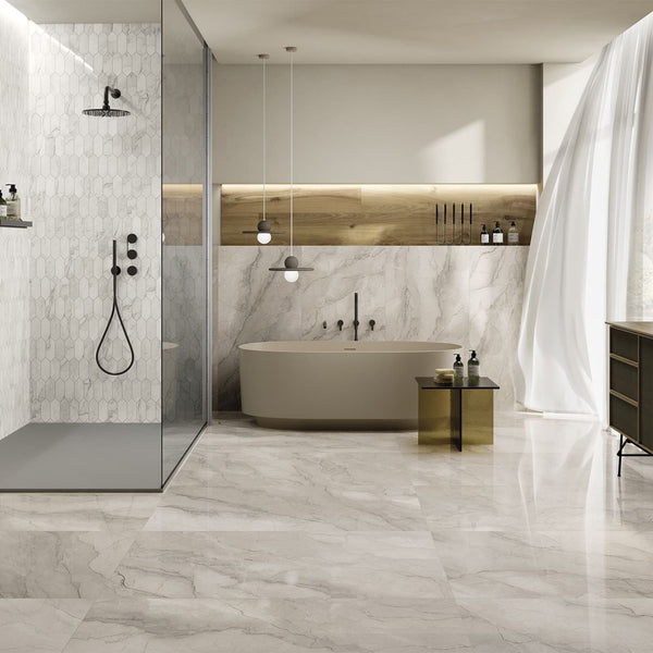 # BOLGHERI STONE - LA FABBBRICA AVA gres porcellanato dall'effetto pietra con venature marcate