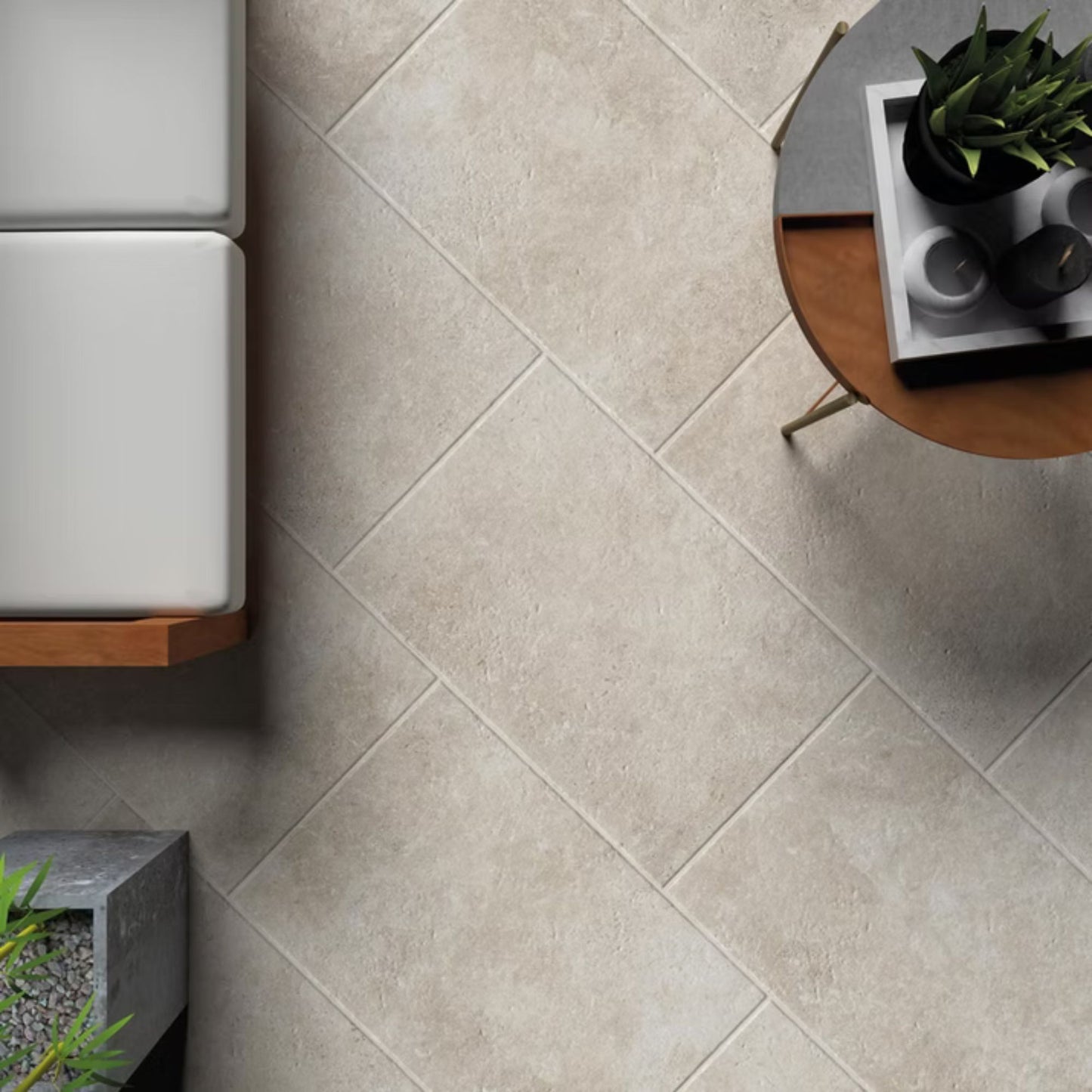 CANTAL SAVOIA ITALIA Piastrelle in gres porcellanato effetto pietra naturale per pavimenti e rivestimenti interni ed esterni