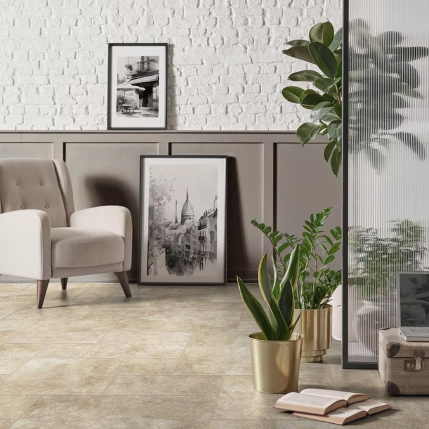 CANTAL SAVOIA ITALIA Piastrelle in gres porcellanato effetto pietra naturale per pavimenti e rivestimenti interni ed esterni