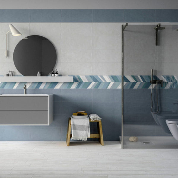 CERAMICA IDEA VERNISSAGE ACRILICO DENIM 25x60 rivestimenti per pareti bagno