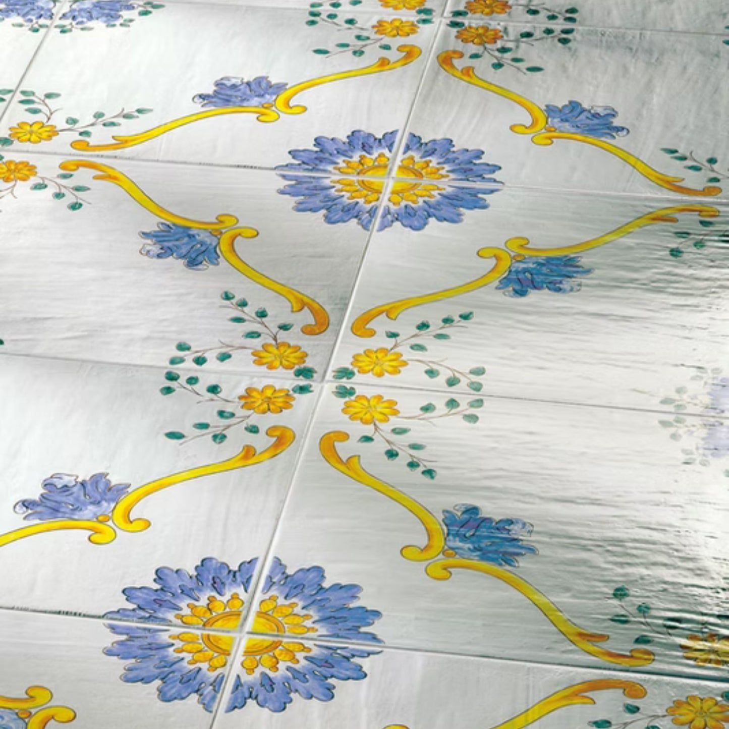 COTTO MEDITERRANEO SAVOIA ITALIA Piastrelle in gres porcellanato decorato effetto cotto smaltato mediterraneo per pavimenti e rivestimenti d’interni