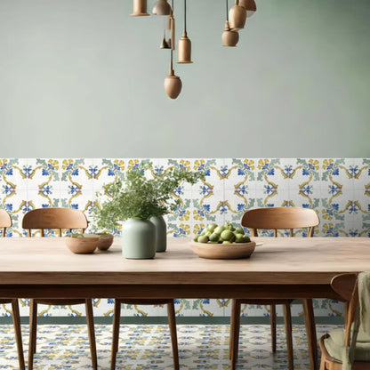 COTTO MEDITERRANEO SAVOIA ITALIA Piastrelle in gres porcellanato decorato effetto cotto smaltato mediterraneo per pavimenti e rivestimenti d’interni