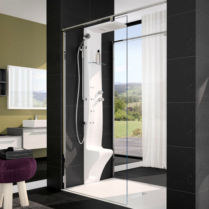 # COLONNA DOCCIA ATTREZZATA Dress Plus - NOVELLINI con soffione e seduta