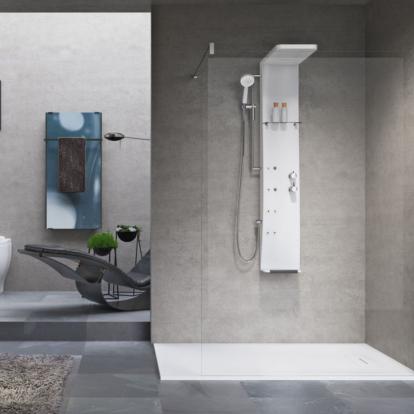# COLONNA DOCCIA ATTREZZATA Dress S - NOVELLINI installabile a parete con soffione