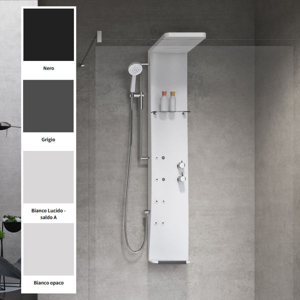 # COLONNA DOCCIA ATTREZZATA Dress S - NOVELLINI installabile a parete con soffione