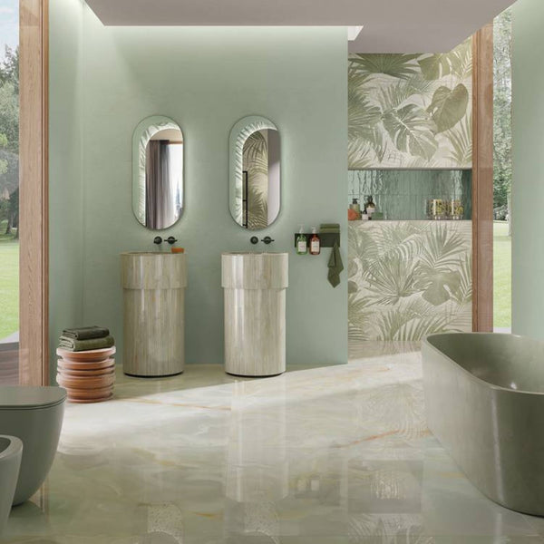 # COLOR MOOD - FAP CERAMICHE l’effetto cemento che esalta il colore e la versatilità