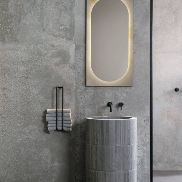 # COLOR MOOD - FAP CERAMICHE l’effetto cemento che esalta il colore e la versatilità