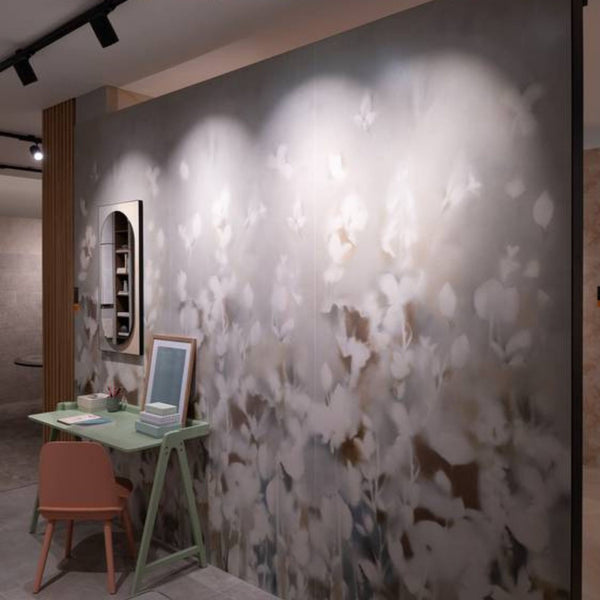 # COLOR MOOD - FAP CERAMICHE l’effetto cemento che esalta il colore e la versatilità