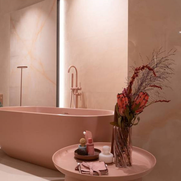 # COLOR MOOD - FAP CERAMICHE l’effetto cemento che esalta il colore e la versatilità