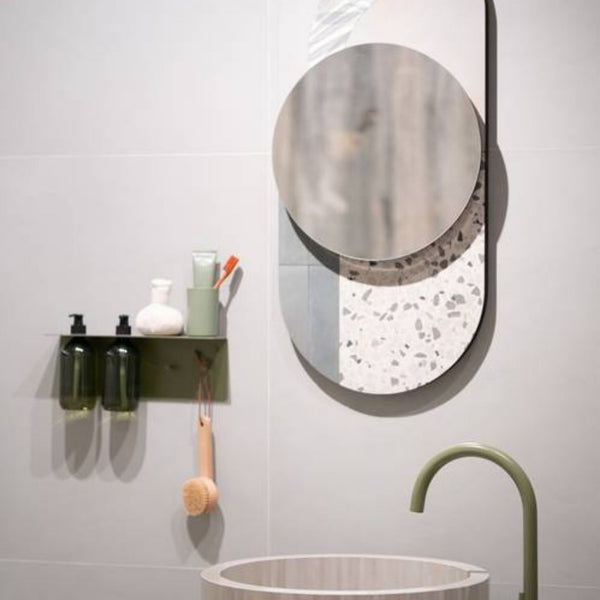 # COLOR MOOD - FAP CERAMICHE l’effetto cemento che esalta il colore e la versatilità