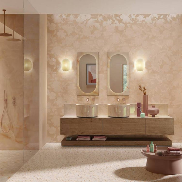 # COLOR MOOD - FAP CERAMICHE l’effetto cemento che esalta il colore e la versatilità