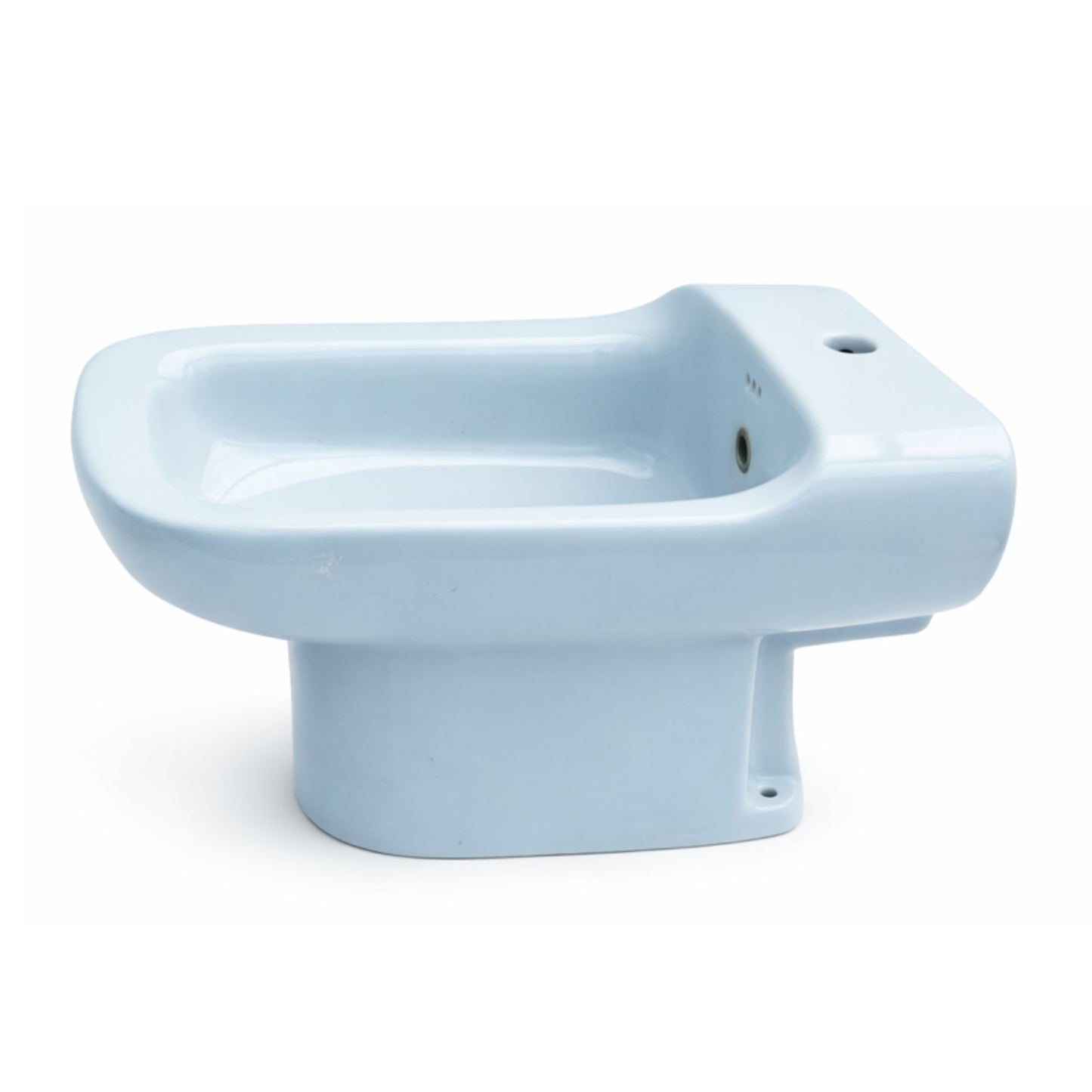 BIDET a pavimento Linea CONCA GRIGIO PERLA IDEAL STANDARD in ceramica sanitaria per bagni vintage e ristrutturazioni dallo stile classico ricercato