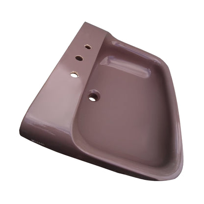 LAVABO con COLONNA Linea CONCA MARRONE IDEAL STANDARD in ceramica sanitaria per bagno