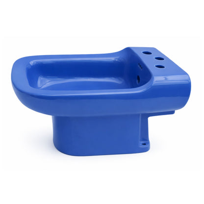 BIDET a pavimento Linea CONCA BLU FONDALE IDEAL STANDARD in ceramica sanitaria per bagni vintage e ristrutturazioni dallo stile classico ricercato