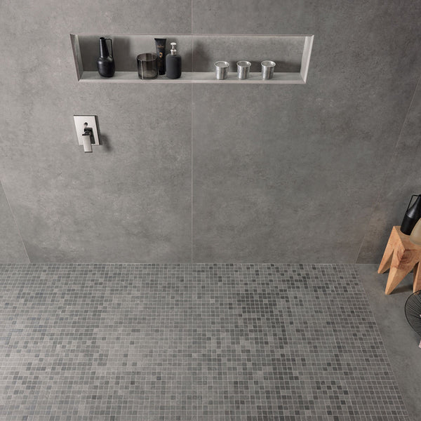 # CONCRETA Gres porcellanato effetto cemento - TAGINA piastrelle che incarnano l’essenza del minimalismo contemporaneo