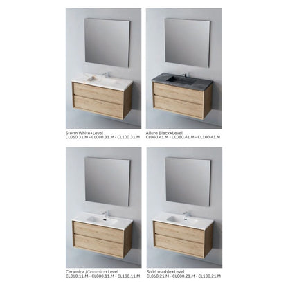 # MOBILE F5 COOL MUD 60Cm - NOFER in Compensato Marino, design elegante e resistente per il Bagno