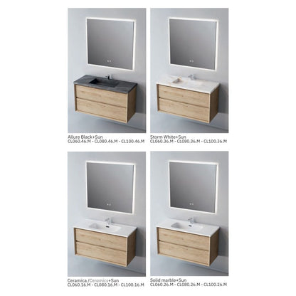 # MOBILE F5 COOL MUD 60Cm - NOFER in Compensato Marino, design elegante e resistente per il Bagno