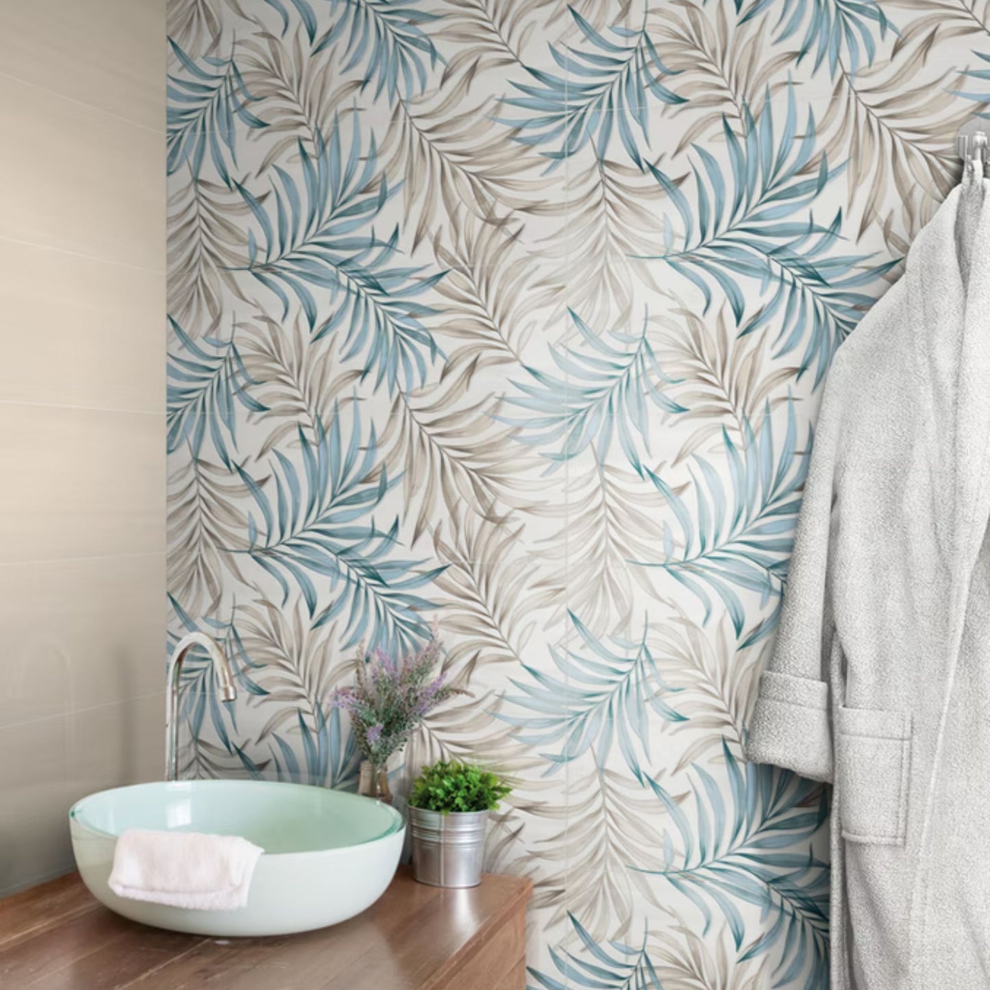 COSTA DEL SOL SAVOIA ITALIA rivestimenti in bicottura in pasta bianca effetto spiaggia e mare mediterraneo per bagno e living