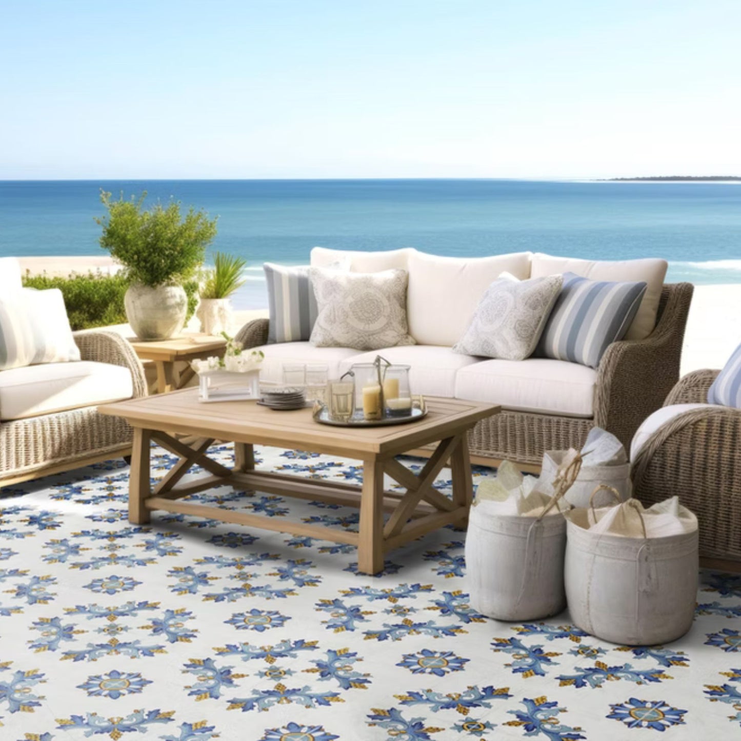 COTTO MEDITERRANEO SAVOIA ITALIA Piastrelle in gres porcellanato decorato effetto cotto smaltato mediterraneo per pavimenti e rivestimenti d’interni