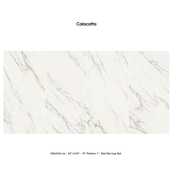 # CALACATTA - LA FABBRICA AVA effetto marmo perfetto per ambienti dal designo sofisticato