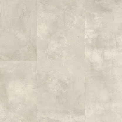 Pavimento in Laminato CAPTURE MUSE CEMENTO INDUSTRIALE QUICK-STEP effetto cemento grigio chiaro particolarmente apprezzato in abitazioni moderne