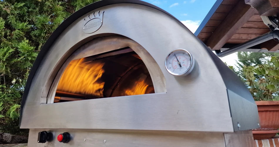 Particolare del forno Clementino a gas
