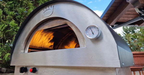Particolare del forno Clementino a gas