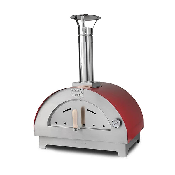 Forno Clementi Clementino a legna colore Rosso