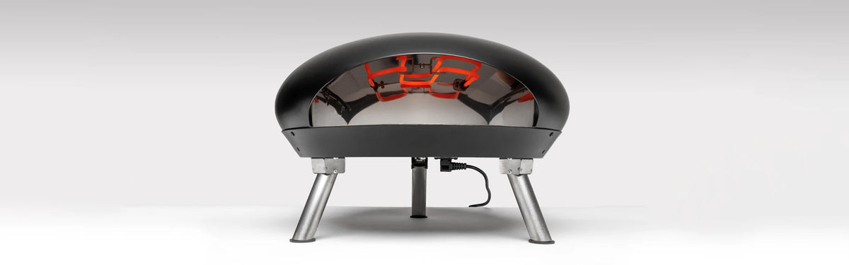 Resistenze accese del forno elettrico Clementi Crosti