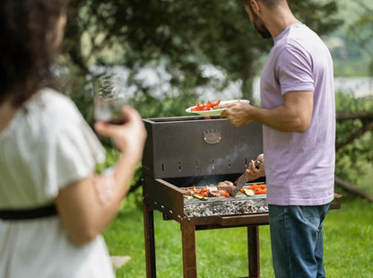 Regolazione griglia barbecue Clementi Flipper