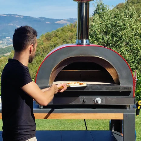 Particolare costruttivo del forno Clementi Gold a gas