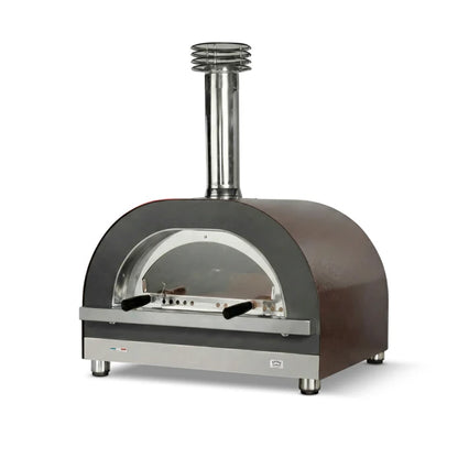Forno Clementi Gold a legna colore Ramato
