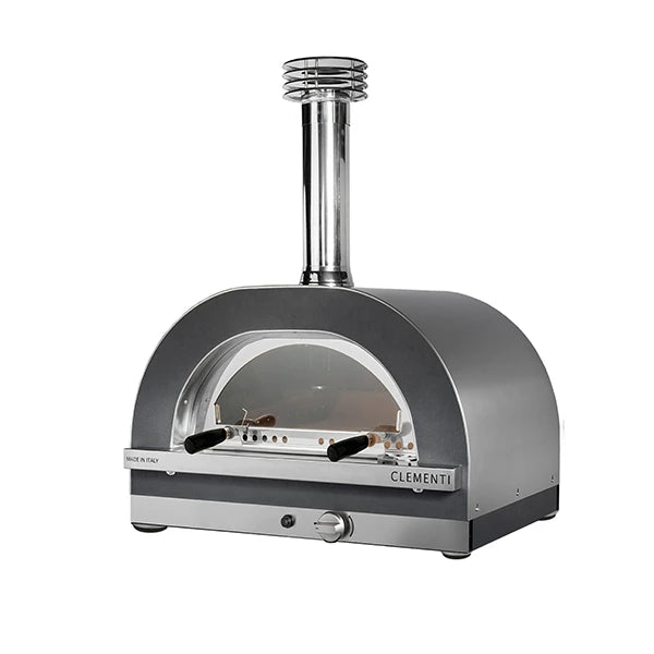 Forno Clementi Gold a gas con tetto in acciaio