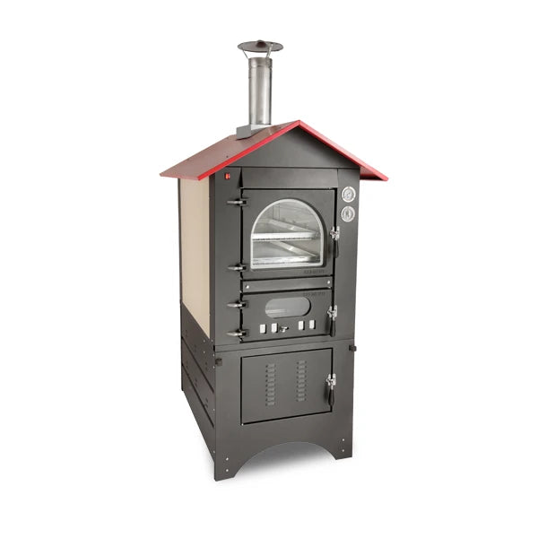 Forno Clementi Master con tetto rosso